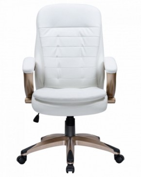 Офисное кресло для руководителей DOBRIN DONALD LMR-106B белый в Александровском - alexsandrovskoe.ok-mebel.com | фото 1