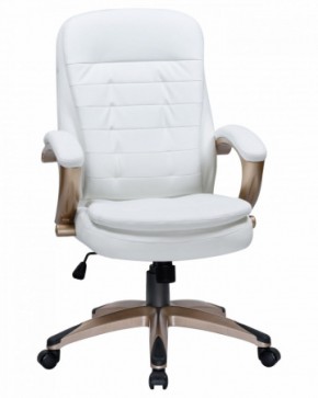 Офисное кресло для руководителей DOBRIN DONALD LMR-106B белый в Александровском - alexsandrovskoe.ok-mebel.com | фото 3