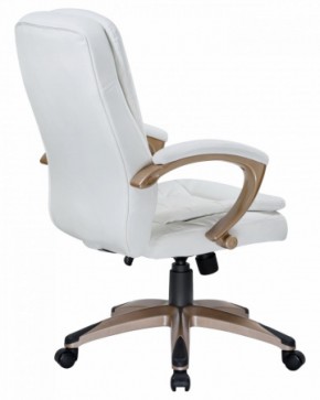 Офисное кресло для руководителей DOBRIN DONALD LMR-106B белый в Александровском - alexsandrovskoe.ok-mebel.com | фото 5