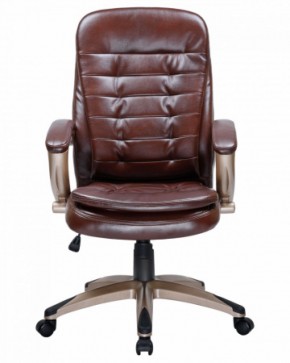 Офисное кресло для руководителей DOBRIN DONALD LMR-106B коричневый в Александровском - alexsandrovskoe.ok-mebel.com | фото 3
