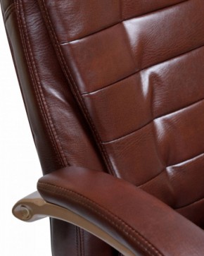 Офисное кресло для руководителей DOBRIN DONALD LMR-106B коричневый в Александровском - alexsandrovskoe.ok-mebel.com | фото 9