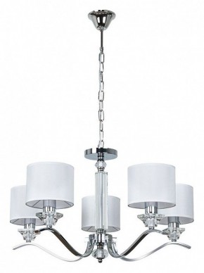 Подвесная люстра Arte Lamp Alhena A4091LM-5CC в Александровском - alexsandrovskoe.ok-mebel.com | фото 2