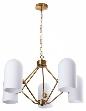 Подвесная люстра Arte Lamp Cassel A5454LM-5PB в Александровском - alexsandrovskoe.ok-mebel.com | фото 2
