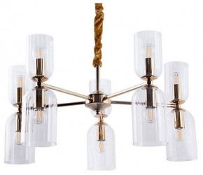 Подвесная люстра Arte Lamp Charm A1623LM-10GO в Александровском - alexsandrovskoe.ok-mebel.com | фото 2