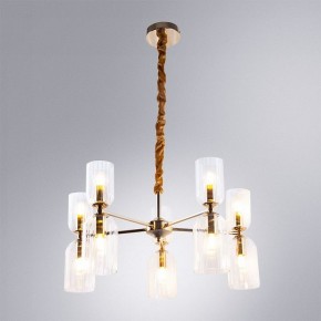 Подвесная люстра Arte Lamp Charm A1623LM-10GO в Александровском - alexsandrovskoe.ok-mebel.com | фото 3