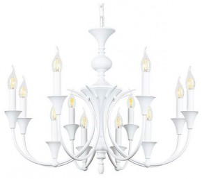 Подвесная люстра Arte Lamp Collinetta A4094LM-12WH в Александровском - alexsandrovskoe.ok-mebel.com | фото