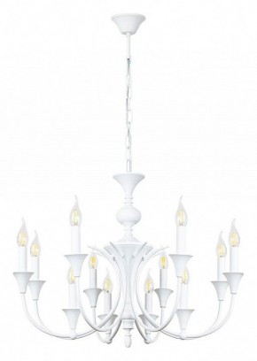 Подвесная люстра Arte Lamp Collinetta A4094LM-12WH в Александровском - alexsandrovskoe.ok-mebel.com | фото 2