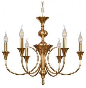 Подвесная люстра Arte Lamp Collinetta A4094LM-6PB в Александровском - alexsandrovskoe.ok-mebel.com | фото