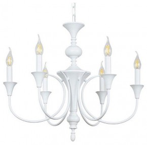 Подвесная люстра Arte Lamp Collinetta A4094LM-6WH в Александровском - alexsandrovskoe.ok-mebel.com | фото