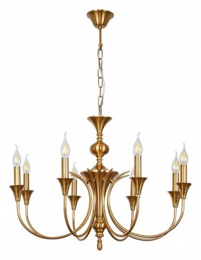 Подвесная люстра Arte Lamp Collinetta A4094LM-8PB в Александровском - alexsandrovskoe.ok-mebel.com | фото 2