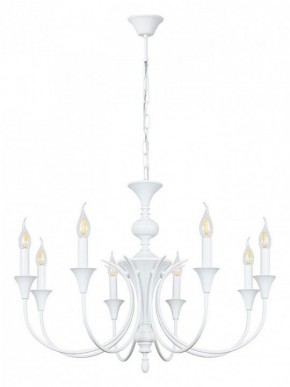 Подвесная люстра Arte Lamp Collinetta A4094LM-8WH в Александровском - alexsandrovskoe.ok-mebel.com | фото 2