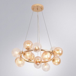 Подвесная люстра Arte Lamp Etereo A5261LM-15GO в Александровском - alexsandrovskoe.ok-mebel.com | фото 3