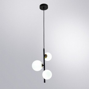 Подвесная люстра Arte Lamp Gemini A2243SP-3BK в Александровском - alexsandrovskoe.ok-mebel.com | фото 3