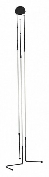 Подвесная люстра Arte Lamp Klimt A2850SP-38BK в Александровском - alexsandrovskoe.ok-mebel.com | фото 2