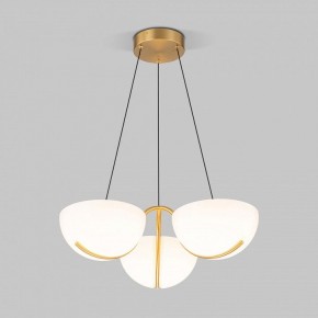Подвесная люстра Eurosvet Emisfero 50083/3 LED золото в Александровском - alexsandrovskoe.ok-mebel.com | фото 2