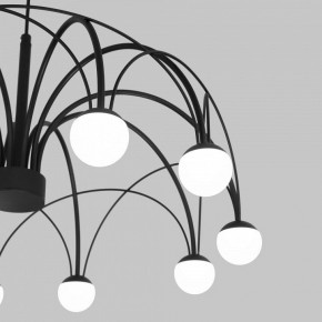 Подвесная люстра Eurosvet Ragno 90034/10 LED черный в Александровском - alexsandrovskoe.ok-mebel.com | фото 6