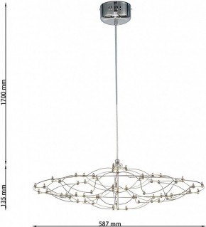 Подвесная люстра Favourite Thinner 4305-6P в Александровском - alexsandrovskoe.ok-mebel.com | фото 5