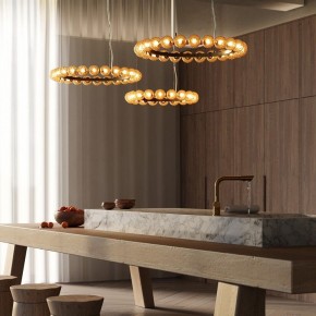 Подвесная люстра Maytoni Ambre MOD331PL-L42BS3K в Александровском - alexsandrovskoe.ok-mebel.com | фото 3