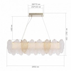 Подвесная люстра ST-Luce LIGHTSOME SL6135.233.01 в Александровском - alexsandrovskoe.ok-mebel.com | фото 5