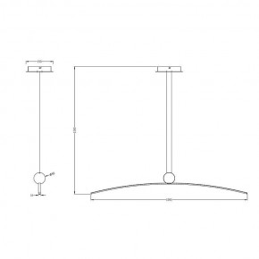 Подвесной светильник Arte Lamp Arno A3362SP-25BK в Александровском - alexsandrovskoe.ok-mebel.com | фото 3