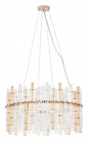 Подвесной светильник Arte Lamp Crystalla A4111LM-16GO в Александровском - alexsandrovskoe.ok-mebel.com | фото 2