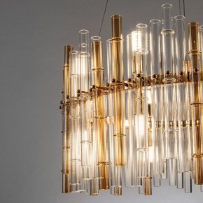Подвесной светильник Arte Lamp Crystalla A4111LM-16GO в Александровском - alexsandrovskoe.ok-mebel.com | фото 3