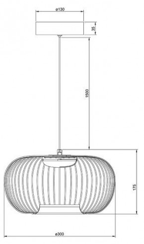 Подвесной светильник Arte Lamp Flare A3527SP-12BK в Александровском - alexsandrovskoe.ok-mebel.com | фото 3