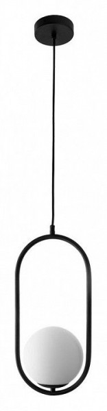 Подвесной светильник Arte Lamp Matisse A7745SP-1BK в Александровском - alexsandrovskoe.ok-mebel.com | фото 2