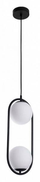 Подвесной светильник Arte Lamp Matisse A7745SP-2BK в Александровском - alexsandrovskoe.ok-mebel.com | фото 2