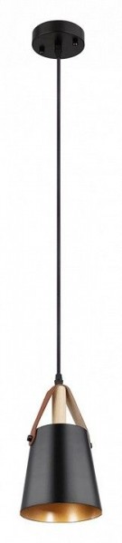 Подвесной светильник Arte Lamp Thomas A7032SP-1BK в Александровском - alexsandrovskoe.ok-mebel.com | фото 2