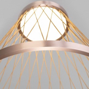 Подвесной светильник Eurosvet Cesta 40016/1 LED коричневый в Александровском - alexsandrovskoe.ok-mebel.com | фото 7
