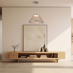Подвесной светильник Eurosvet Cesta 40017/1 LED коричневый в Александровском - alexsandrovskoe.ok-mebel.com | фото 4