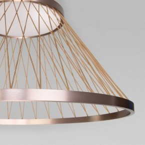 Подвесной светильник Eurosvet Cesta 40017/1 LED коричневый в Александровском - alexsandrovskoe.ok-mebel.com | фото 6