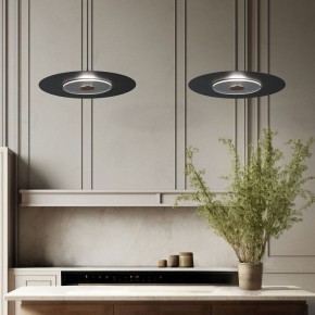 Подвесной светильник Eurosvet Kontur 40030/1 LED черный в Александровском - alexsandrovskoe.ok-mebel.com | фото 3