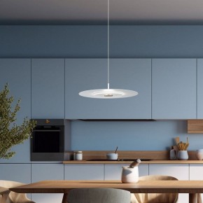 Подвесной светильник Eurosvet Kontur 40031/1 LED белый в Александровском - alexsandrovskoe.ok-mebel.com | фото 3