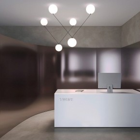 Подвесной светильник Maytoni Twins MOD427PL-L30B3K в Александровском - alexsandrovskoe.ok-mebel.com | фото 4