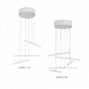 Подвесной светильник Vitaluce V3046 V3046-0/5S в Александровском - alexsandrovskoe.ok-mebel.com | фото 4