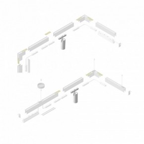 Подвесной светильник Vitaluce VT0200047 VT0200047-01 в Александровском - alexsandrovskoe.ok-mebel.com | фото 2