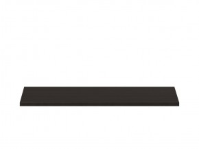 Полка ОРИОН для шкафа широкая, цвет Дуб Венге в Александровском - alexsandrovskoe.ok-mebel.com | фото 2