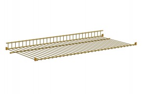 Полка сотовая L695 (золото) в Александровском - alexsandrovskoe.ok-mebel.com | фото
