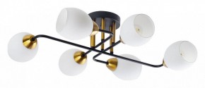 Потолочная люстра Arte Lamp Andrea A8141PL-6BK в Александровском - alexsandrovskoe.ok-mebel.com | фото