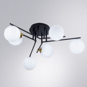 Потолочная люстра Arte Lamp Gemini A2243PL-6BK в Александровском - alexsandrovskoe.ok-mebel.com | фото 2