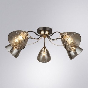 Потолочная люстра Arte Lamp Lily A4366PL-5BK в Александровском - alexsandrovskoe.ok-mebel.com | фото 2