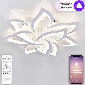 Потолочная люстра Natali Kovaltseva OLIMP LED SMART 84005 в Александровском - alexsandrovskoe.ok-mebel.com | фото 3