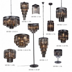 Потолочная люстра Vitaluce V5155 V5155-1/4PL в Александровском - alexsandrovskoe.ok-mebel.com | фото 5
