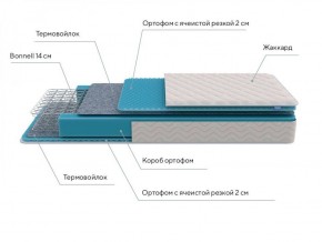 PROxSON Матрас FIRST Bonnell M (Ткань Синтетический жаккард) 140x195 в Александровском - alexsandrovskoe.ok-mebel.com | фото 8