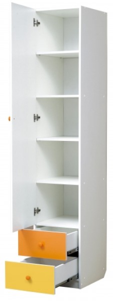 Шкаф 1-но дверный с ящиками Радуга (400) в Александровском - alexsandrovskoe.ok-mebel.com | фото 2