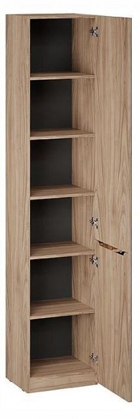 Шкаф для белья Глосс СМ-319.07.011 в Александровском - alexsandrovskoe.ok-mebel.com | фото 3