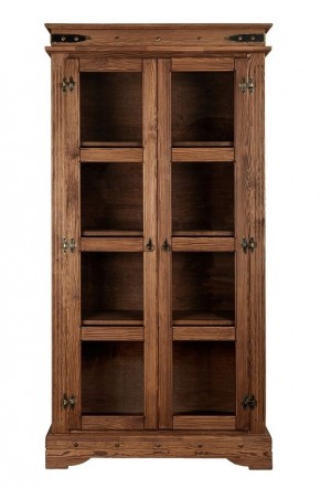 Шкаф книжный "Викинг 03" массив в Александровском - alexsandrovskoe.ok-mebel.com | фото 3
