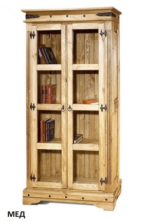 Шкаф книжный "Викинг 03" массив в Александровском - alexsandrovskoe.ok-mebel.com | фото 4